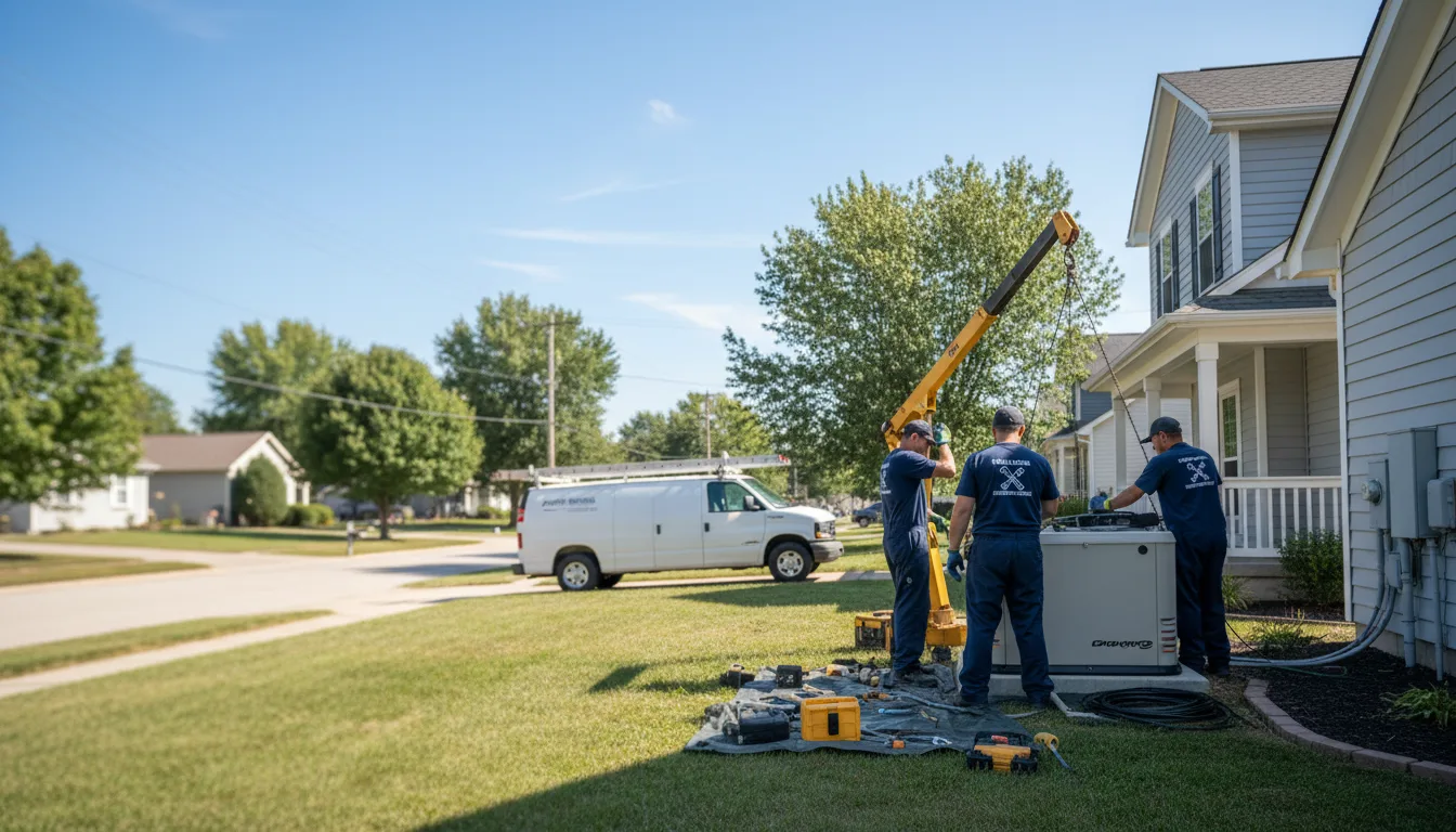 Generator Installation in Bonner Springs, KS near me